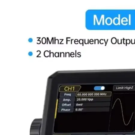 Dual Channel Arbitrary Waveform Function Generator 60Mhz - Generator funkcji dwukanałowy TSG6020 60MHz 200MSa/s