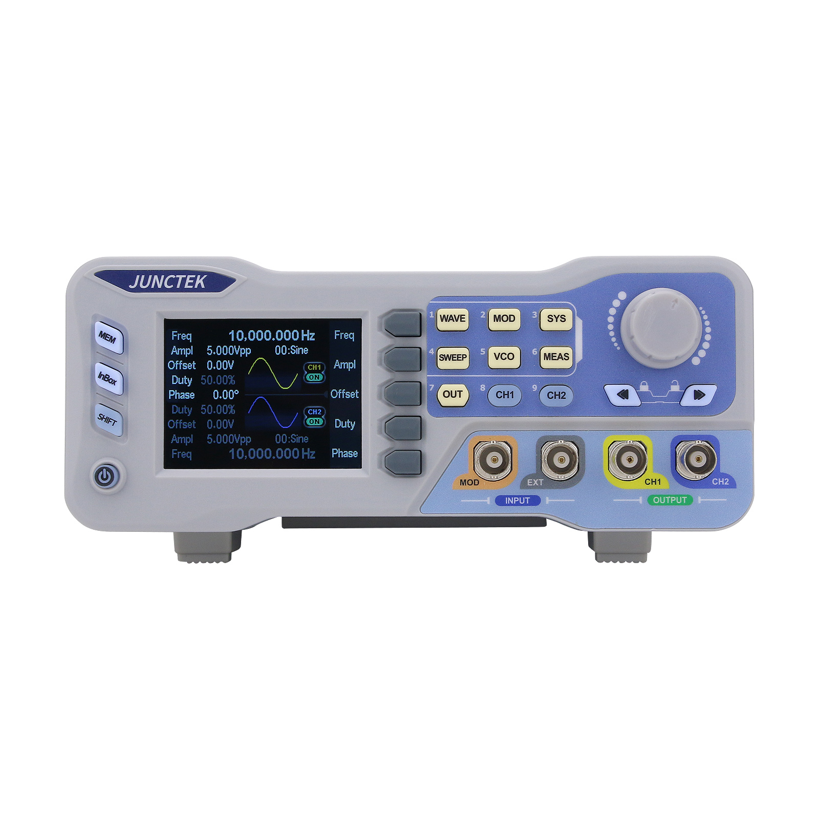 Dual Channel Arbitrary Waveform Function Generator 60Mhz - Generator sygnałów arbitralnych DDS JDS8060 60MHz,