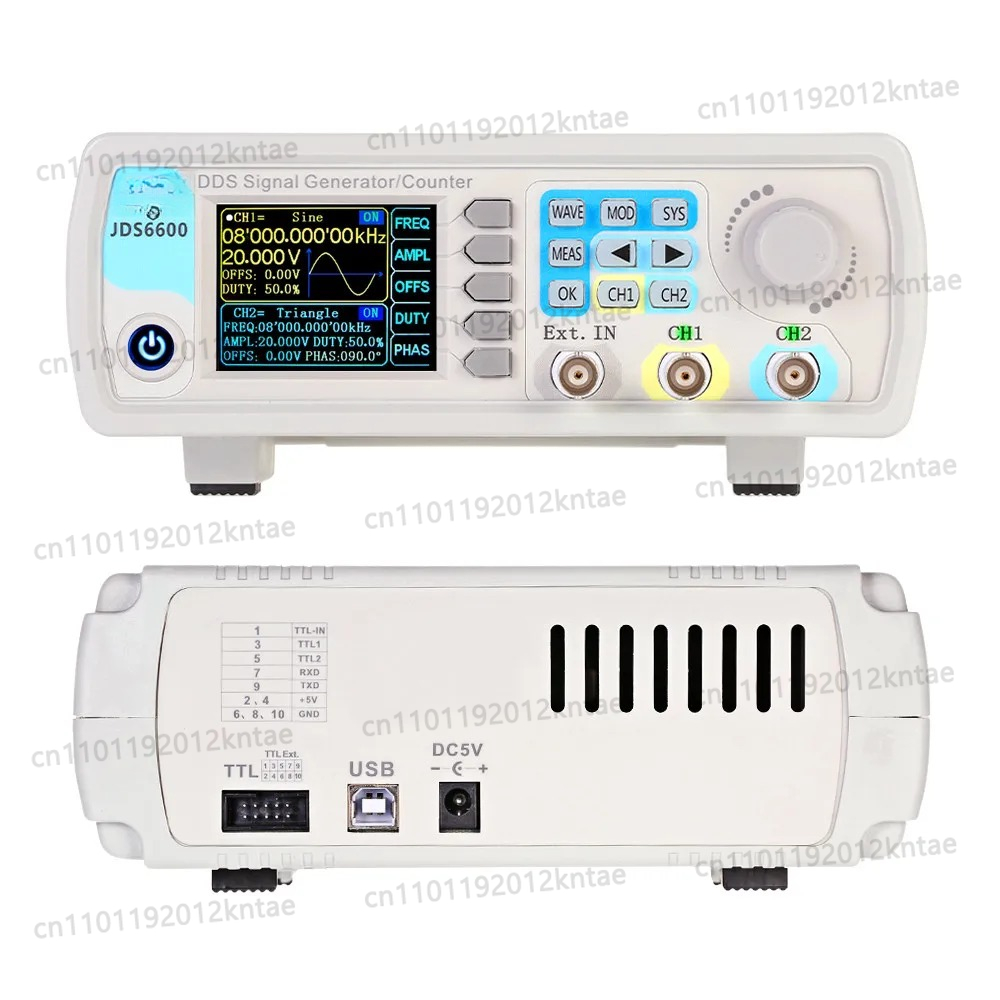 Dual Channel Arbitrary Waveform Function Generator 60Mhz - Generator sygnałów funkcyjnych DDS JDS6600 15/30/40/50/60MHz,