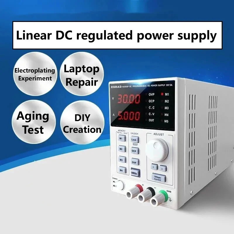 Programmable Linear Dc Power Supply 30V 10A - Zasilacz liniowy DC regulowany 30V 60V