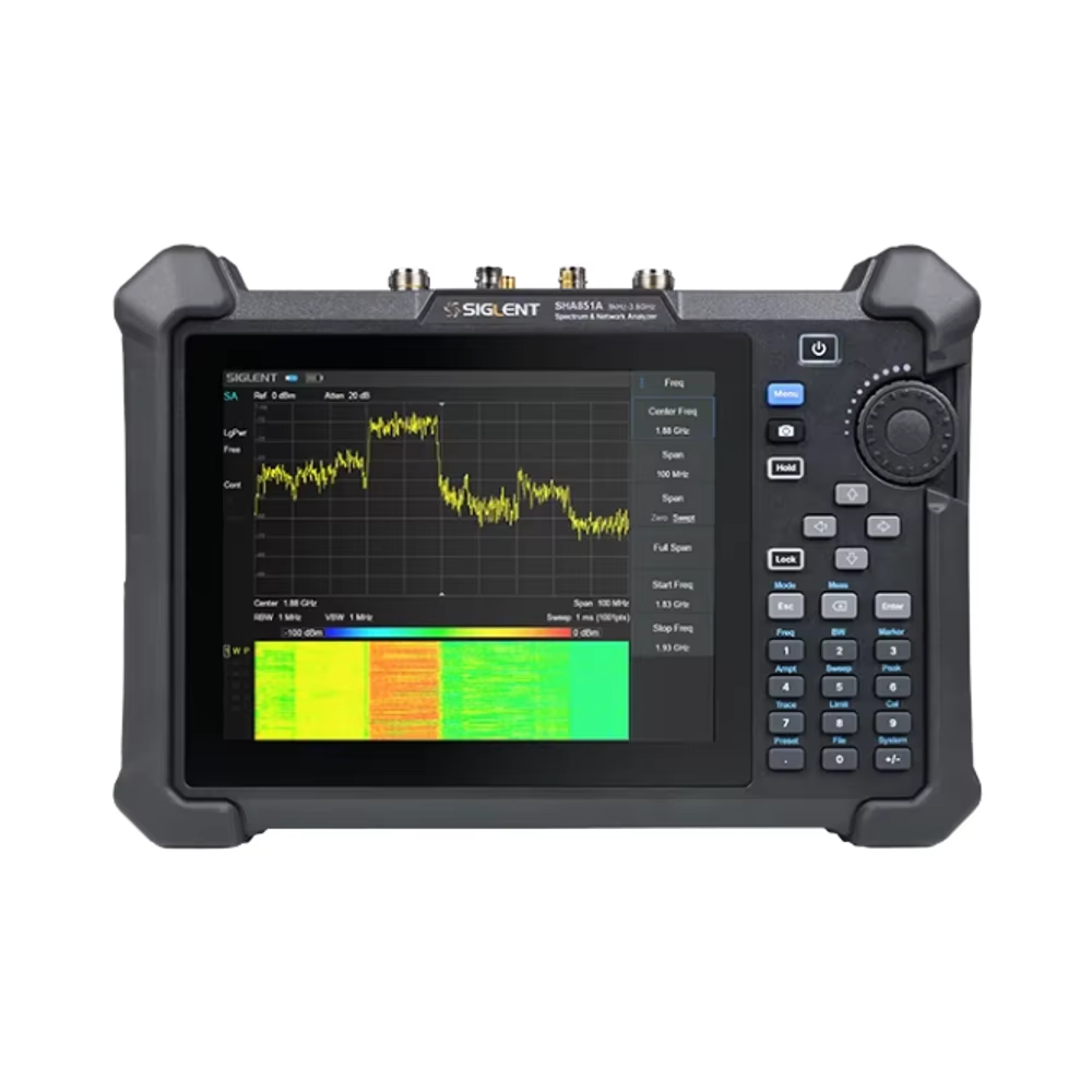 Spectrum Analyzer Tracking Generator 1.5Ghz - Analizator widma Siglent SHA851A z generatorem