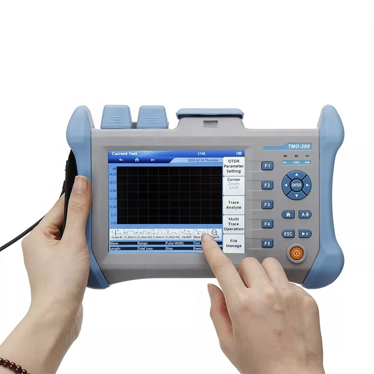 Optical Time Domain Reflectometer Otdr 1310 1550Nm - Przenośny reflektometr optyczny OTDR 120KM 1310/1550nm