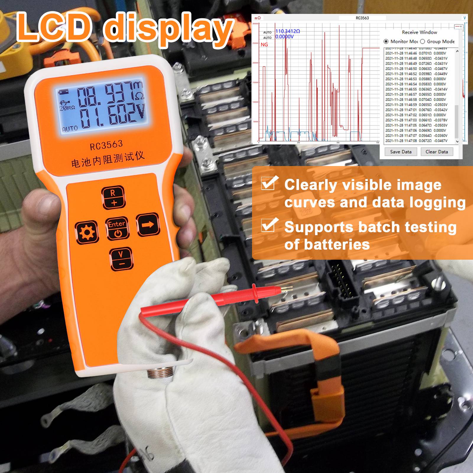 Tester rezystancji wewnętrznej – Battery Internal Resistance Tester Four Wire recenzja i cena