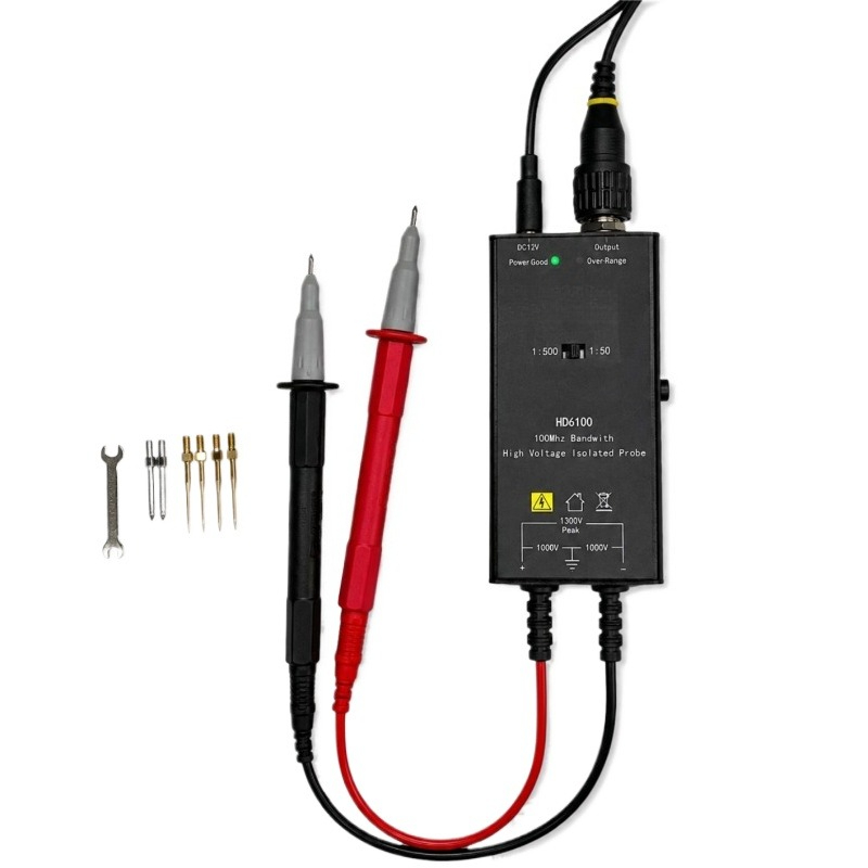 Sonda aktywna, wysokonapięciow – High Voltage Differential Probe 100Mhz 1300V recenzja i cena