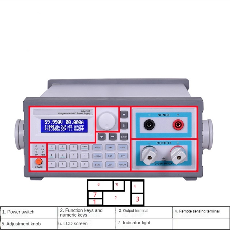 Zasilacz laboratoryjny liniowy – Programmable Linear Dc Power Supply 30V 10A recenzja i cena