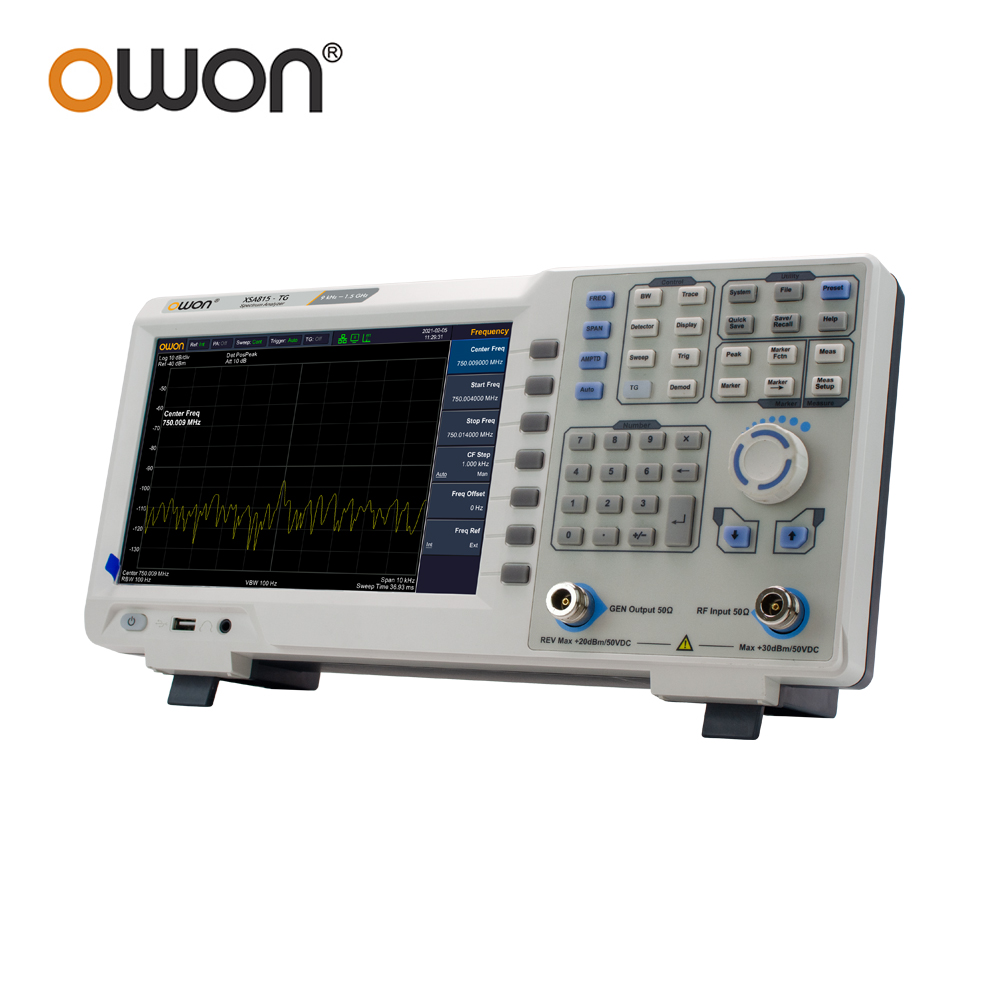Analizator Widma Cyfrowego OWO – Spectrum Analyzer Tracking Generator 1.5Ghz recenzja i cena