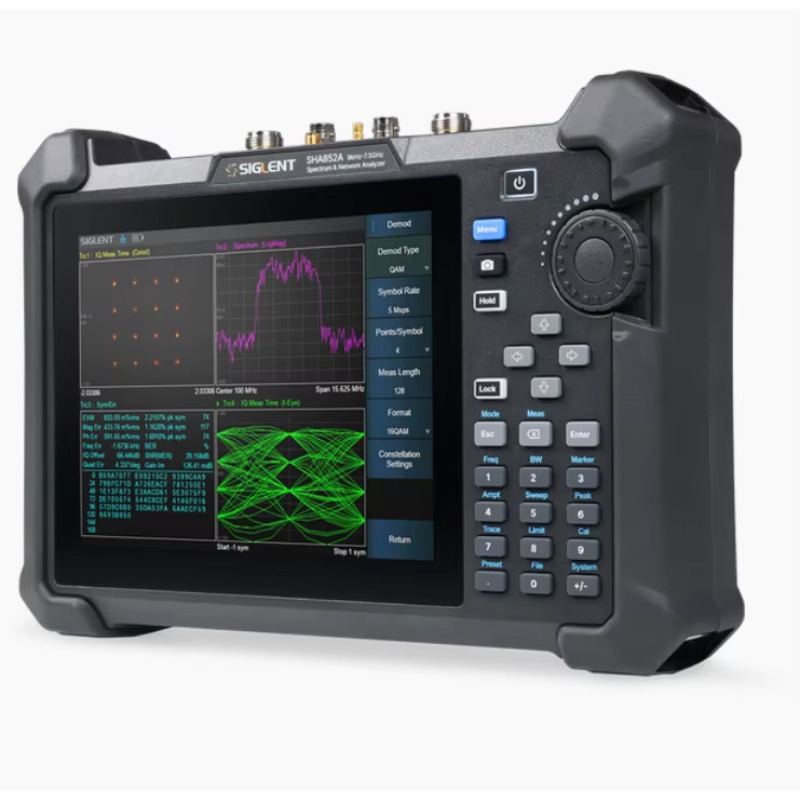 Analizator widma Siglent SHA85 – Spectrum Analyzer Tracking Generator 1.5Ghz recenzja i cena