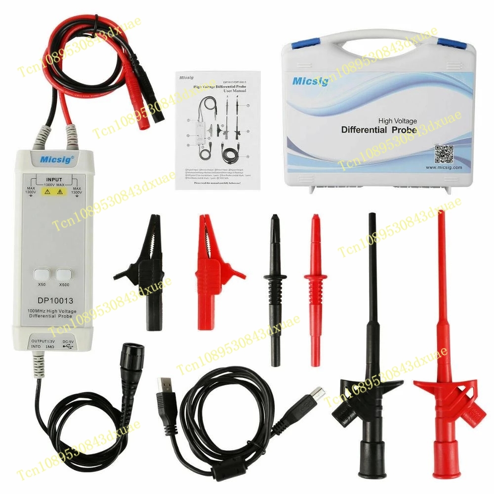 Oscyloskop 2025Micsig 1300V 10 – High Voltage Differential Probe 100Mhz 1300V recenzja i cena