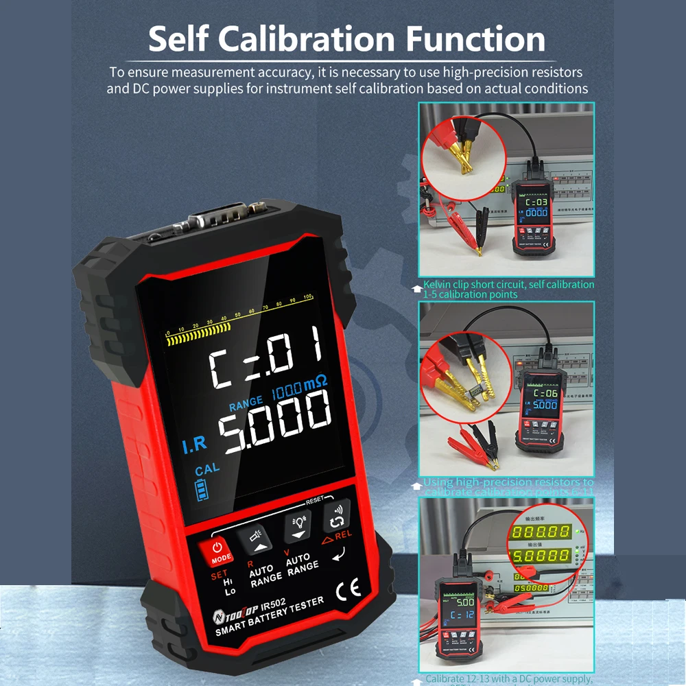 Zestaw narzędzi ± 120V Tester  – Battery Internal Resistance Tester Four Wire recenzja i cena