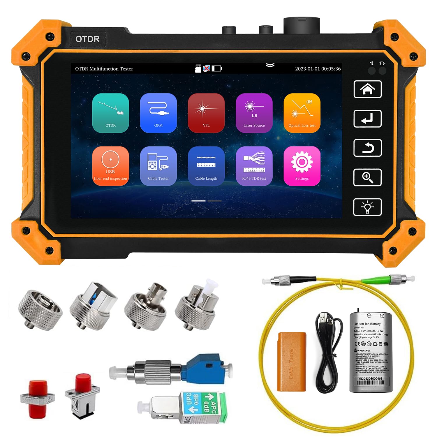Tester światłowodów OTDR 5,5 c – Optical Time Domain Reflectometer Otdr 1310 1550Nm recenzja i cena