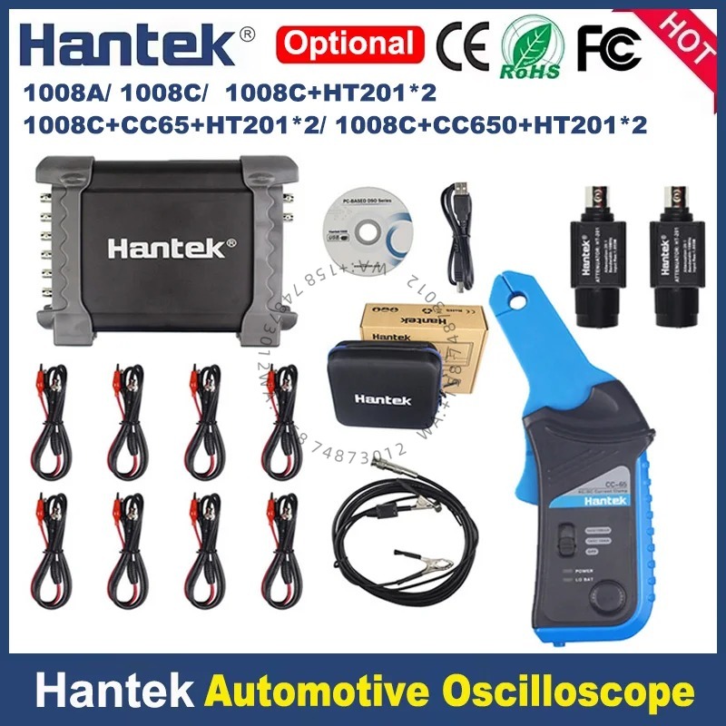 Hantek 1008c Przyrząd do Diagn – Automotive Diagnostic Oscilloscope 8 Channel recenzja i cena