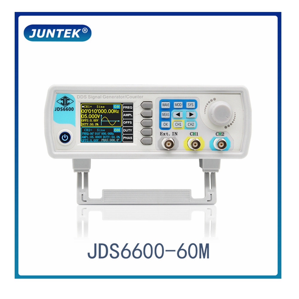 Generator sygnałów funkcji DDS – Dual Channel Arbitrary Waveform Function Generator 60Mhz recenzja i cena