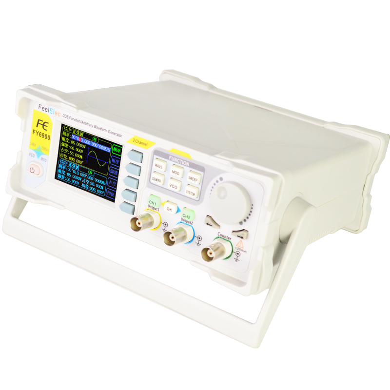 Nowy FY6900 60MHz podwójny kan – Dual Channel Arbitrary Waveform Function Generator 60Mhz recenzja i cena