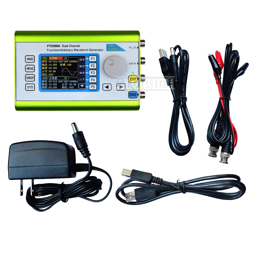 Generator sygnałów DDS dwukana – Dual Channel Arbitrary Waveform Function Generator 60Mhz recenzja i cena
