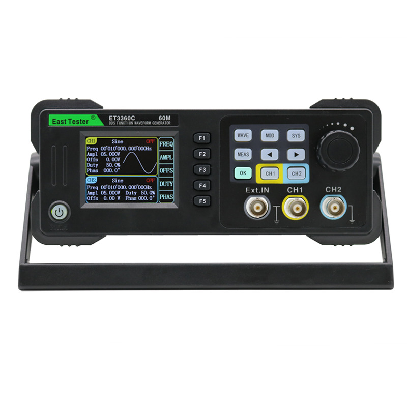 East Tester ET3320C ET3340C ET – Dual Channel Arbitrary Waveform Function Generator 60Mhz recenzja i cena